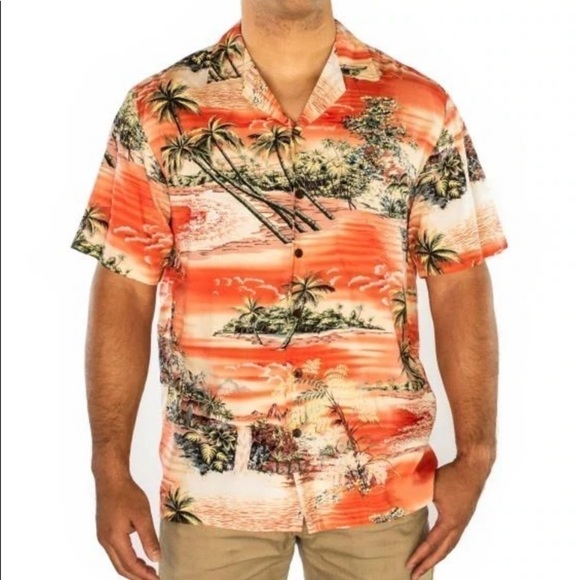 Kalaheo Vintage 100% Rayon Hawaiian Shirt—Made in Hawaii—New With Tags—Size S - Picture 1 of 12